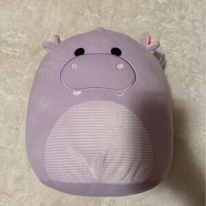 Squishmallows Lavender Hippo Plush